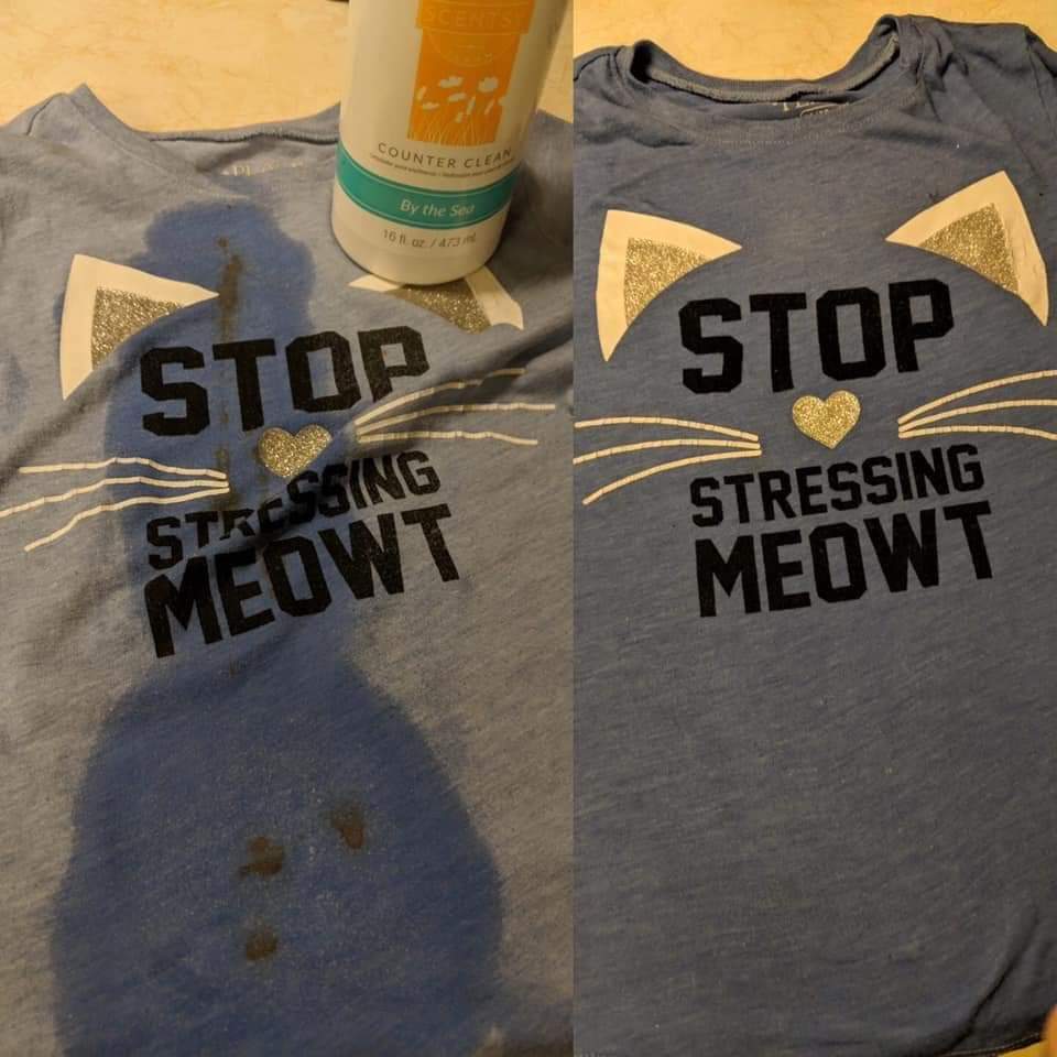 Stains in your shirt? No problem!