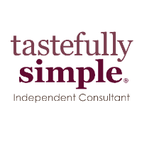 Tastefully Simple Company Logo by Amy Voltz in Spring 