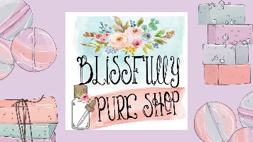 Blissfully Pure Shop Company Logo by Jennifer Moreno in Wilmington CA