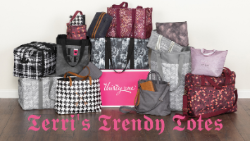 Terri's Trendy Totes Company Logo by Terri Edmondson in Red Deer AB