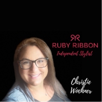 Ruby Ribbon Company Logo by Christie Wochner in Carpentersville IL