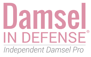 Damsel in Defense Company Logo by Fonda Mitchell Mitchell in Fairview OR