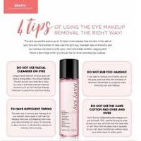 Eye makeup remover