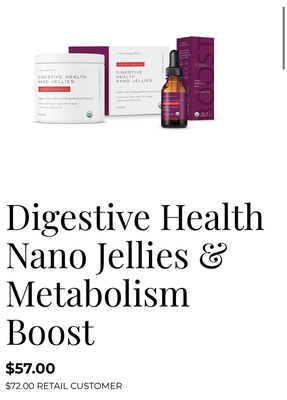 Digestive Health Nano Jellies & Metabolism Boost