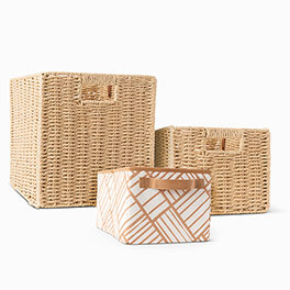 At-Home Organization Bundle - Fawn Patchwork