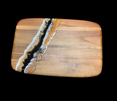 CUTTING BOARDS/SERVING TRAYS -OCEAN WAVE