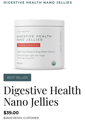 Digestive health nano jellies