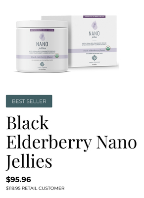 BLACK ELDERBERRY NANO JELLIES