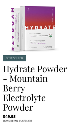 Hydrate Powder