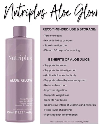 Nutriplus Aloe Glow